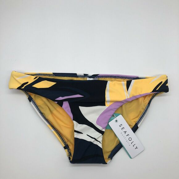 Seafolly Cut Copy Hipster Bikini Bottoms Size 6 - Picture 3 of 7